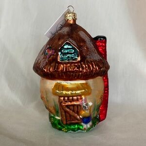 Christopher Radko 97-191-0 "Shroom With A View" Mushroom Easter Ornament